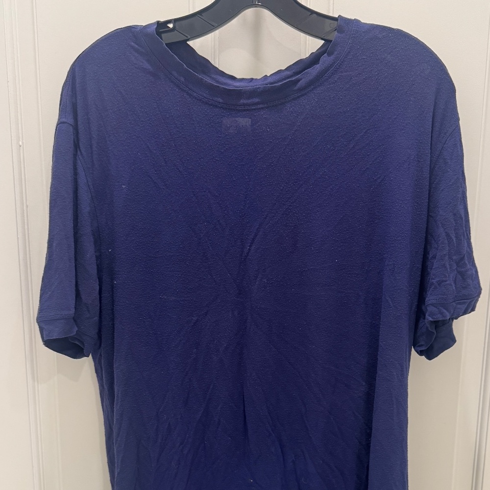 Armani Collezioni Short Sleeve Navy T-shirt
